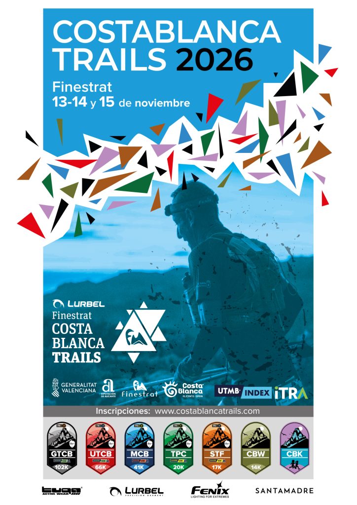 La 9ª Lurbel Finestrat Costa Blanca Trails se celebrará del 13 al 15 de noviembre de 2026 con nuevas modalidades y proyección internacional