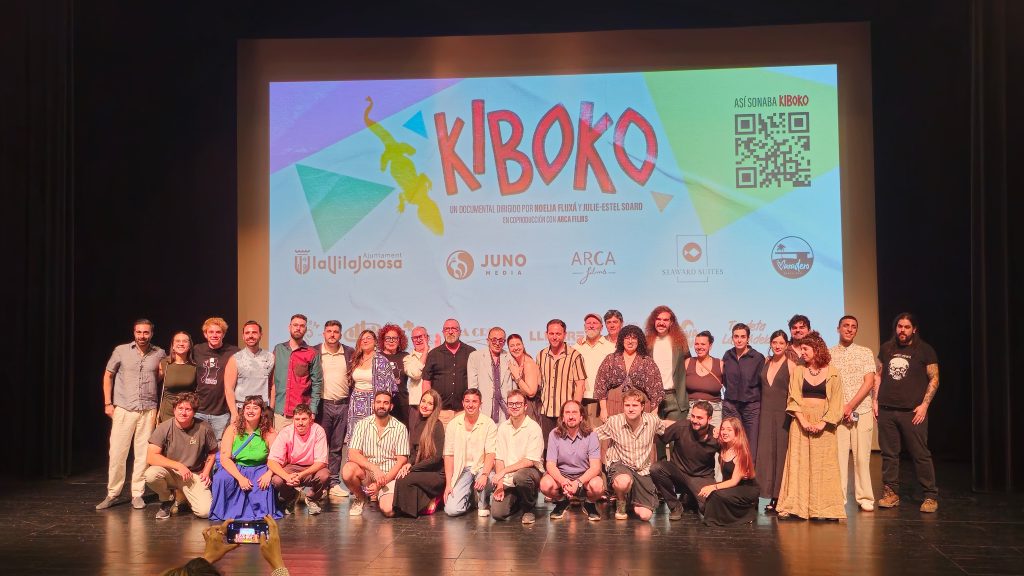 Gran éxito y aforo completo en el estreno del documental “Kiboko” en Villajoyosa