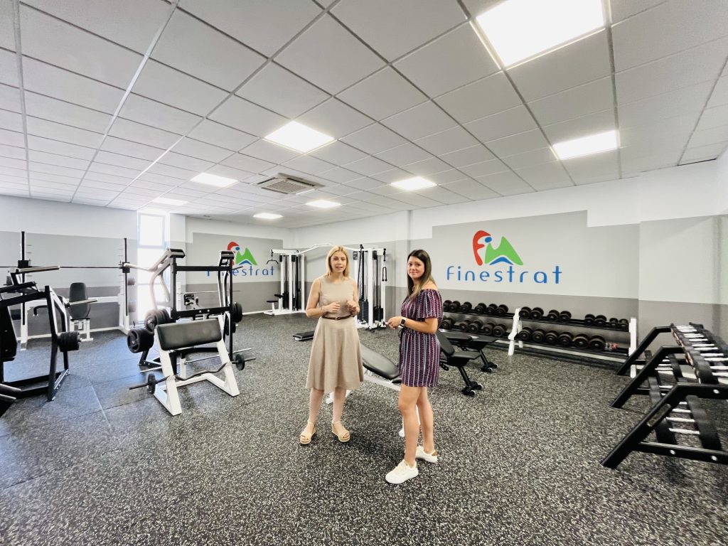 Reabre el gimnasio del pabellón de Finestrat con el doble de superficie, nueva maquinaria y más horario de entrenamiento