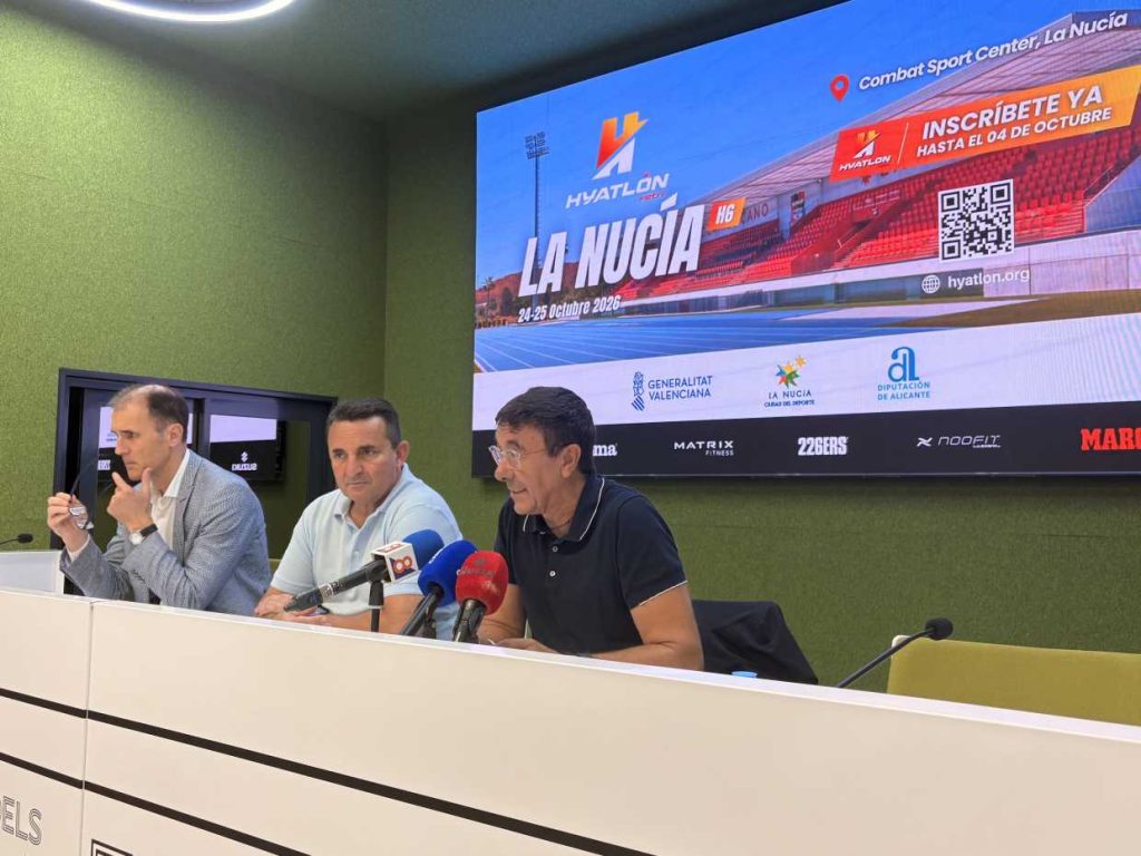 La Nucía acogerá en octubre el I Tour Nacional de Hyatlón 1