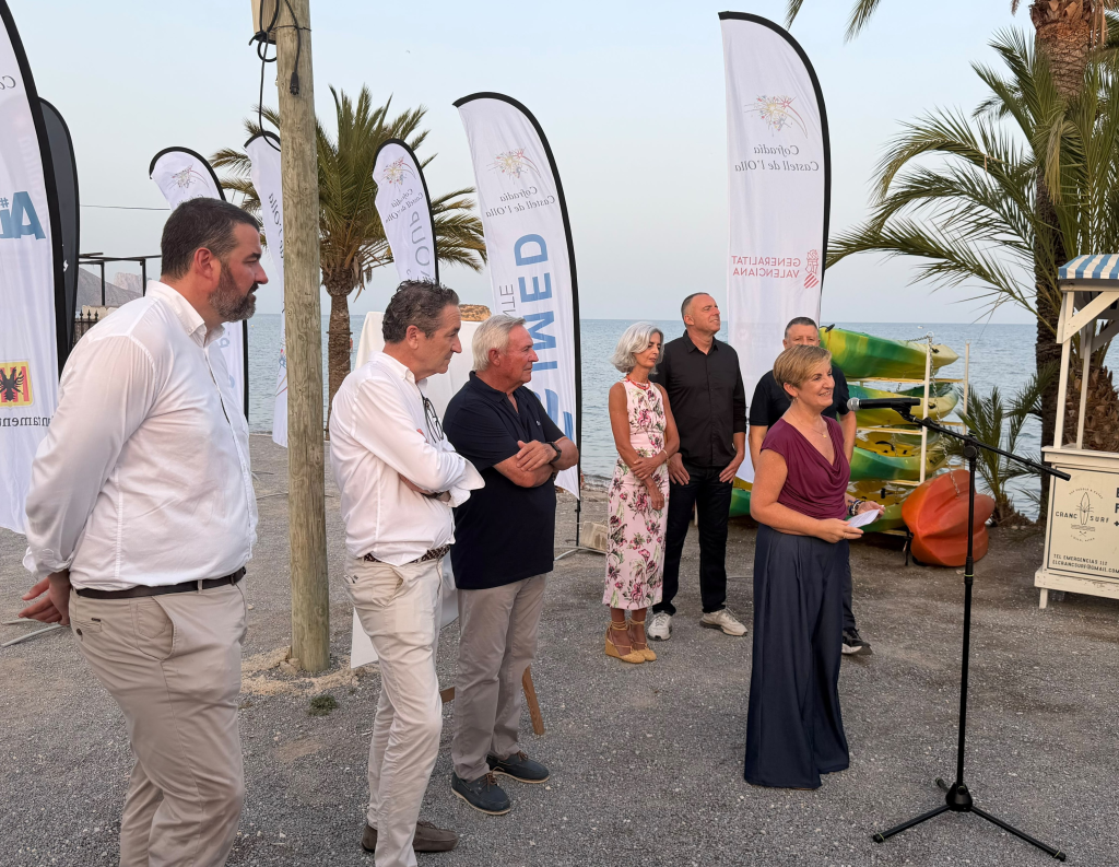 Marián Cano destaca que el Castell de l’Olla proyecta al mundo la creatividad, la cultura festiva y la belleza de Altea