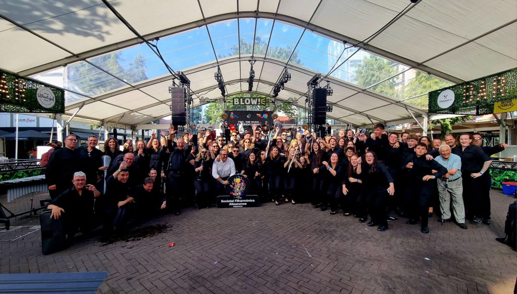 La Societat Filharmònica Alteanense representó a Altea en la inauguración del World Music Contest de Kerkrade 2