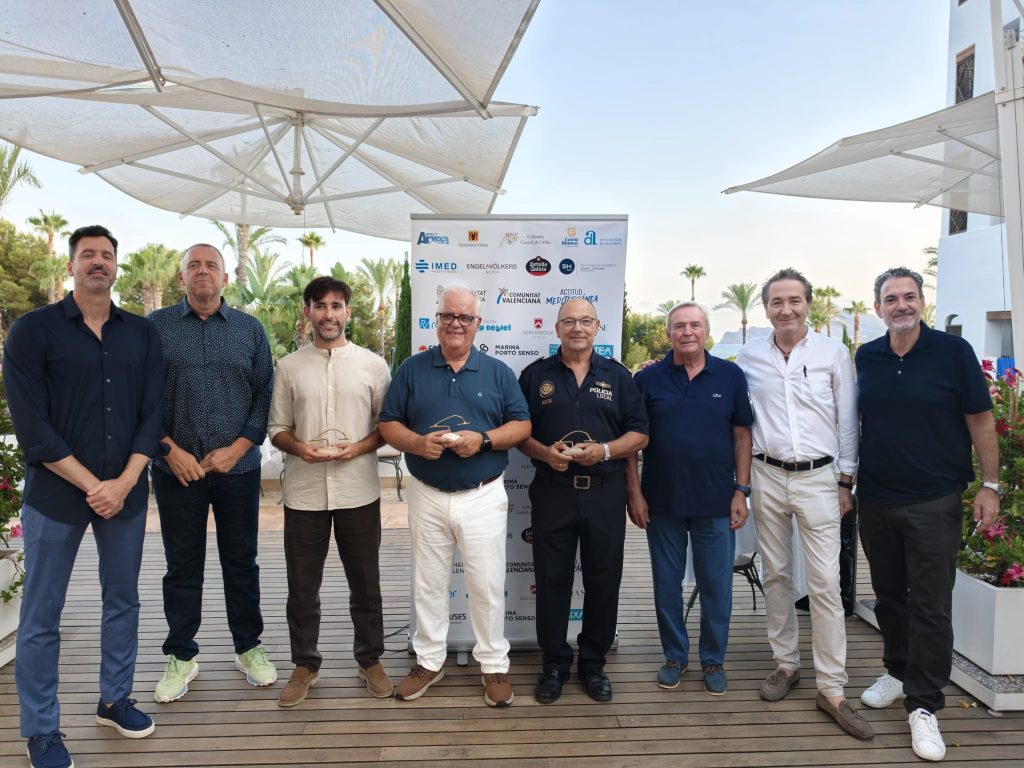 Premios Illeta d’Or: Pepe Díaz Azorín, Diego Coello, El Español y la Policía Local de Alfàs del Pi 1