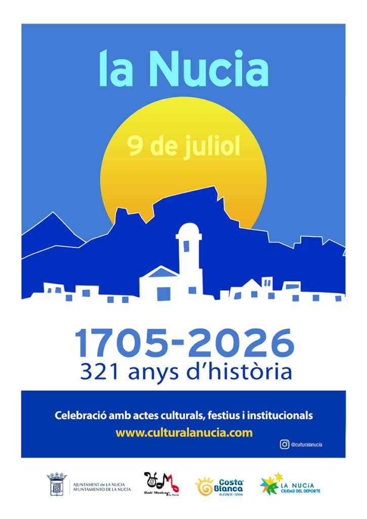 La Nucía celebra mañana su 321 aniversario poniendo en valor su Archivo Histórico y presentando un proyecto de Inteligencia Artificial