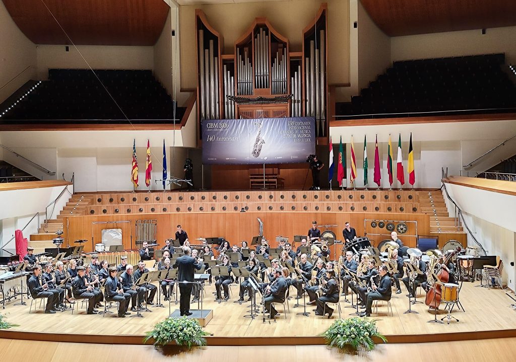 La Unió Musical La Nucía logra el segundo premio en el Certamen Internacional de Bandas de València