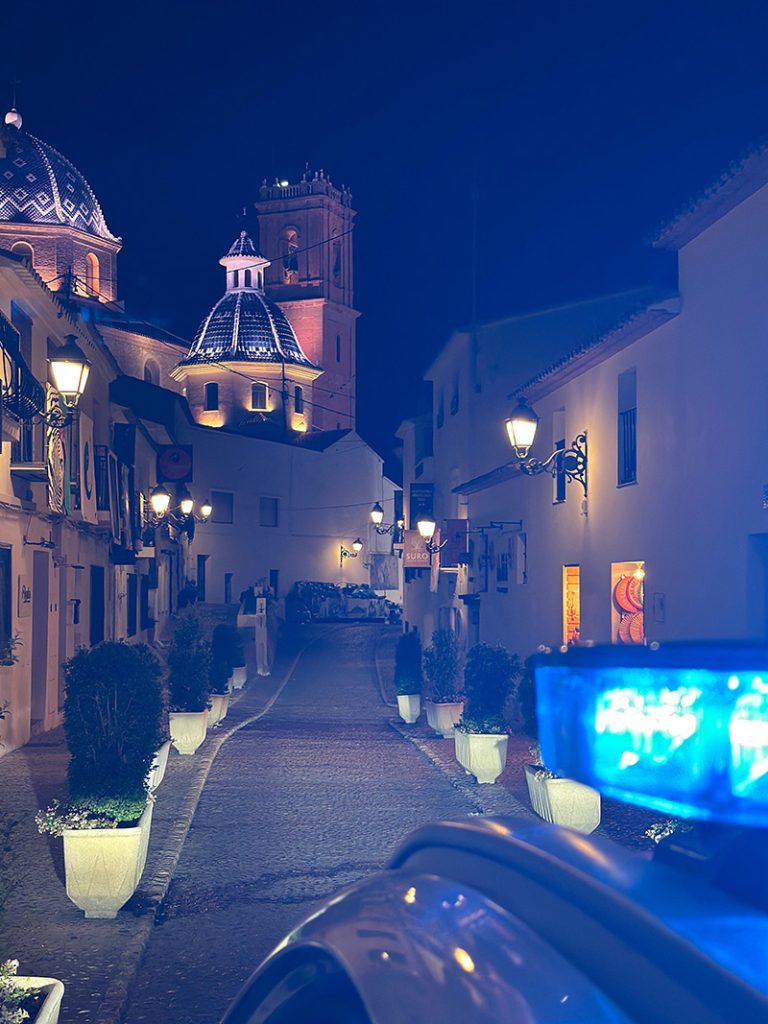 Policía local Altea refuerzo verano
