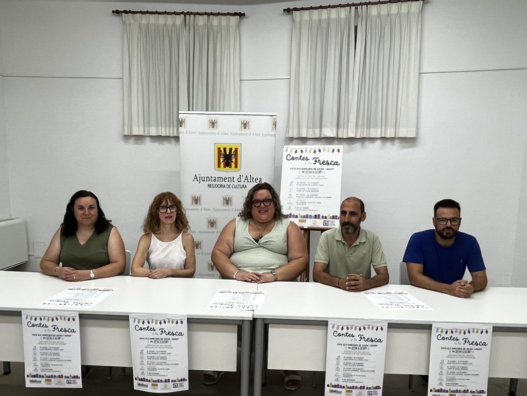 Las bibliotecas de l’Alfàs del Pi, Altea, Benidorm y Callosa d’en Sarrià recuperan la tradición de la narración oral con ‘Contes a la Fresca’