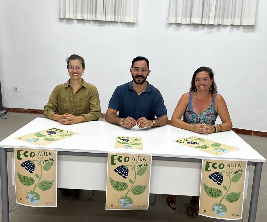 EcoAltea se reinventa con “EcoAltea pel Poble”, un mes de actividades sostenibles en Altea durante octubre