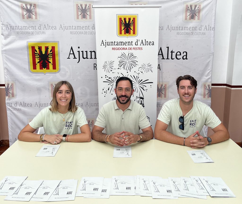 Las fiestas de Sant Roc 2026 en Altea arrancan con el Novenario y un amplio programa de actos hasta el 16 de agosto