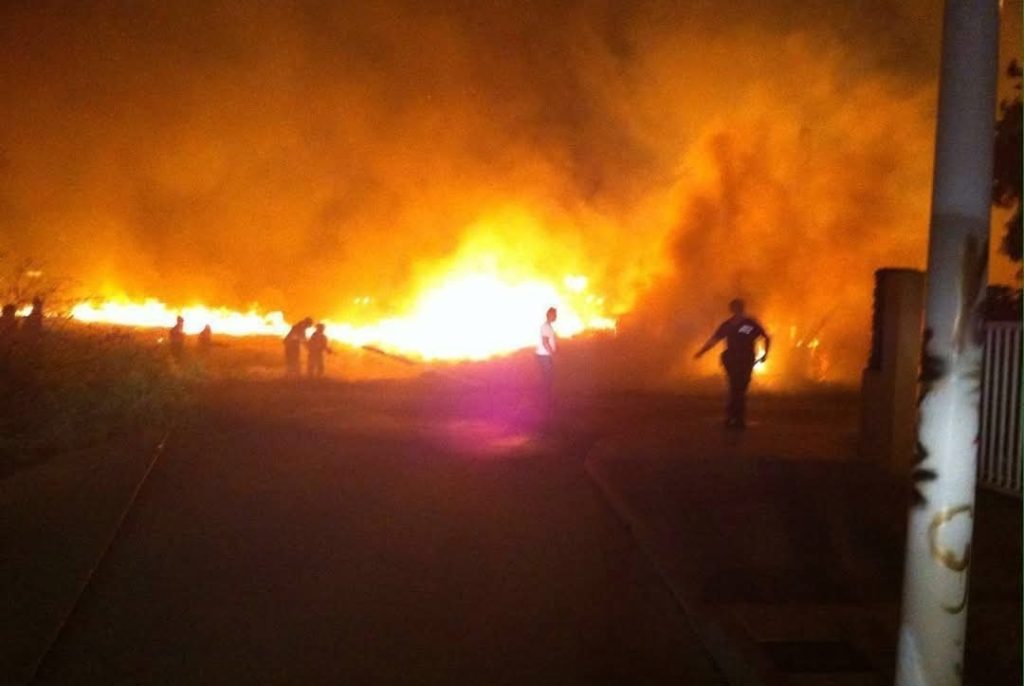 Marina Baixa montes incendio 