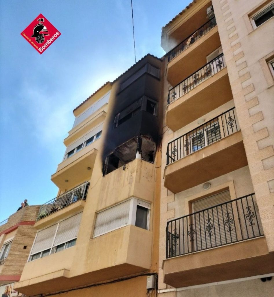 Muere incendio Callosa d'en Sarriá 