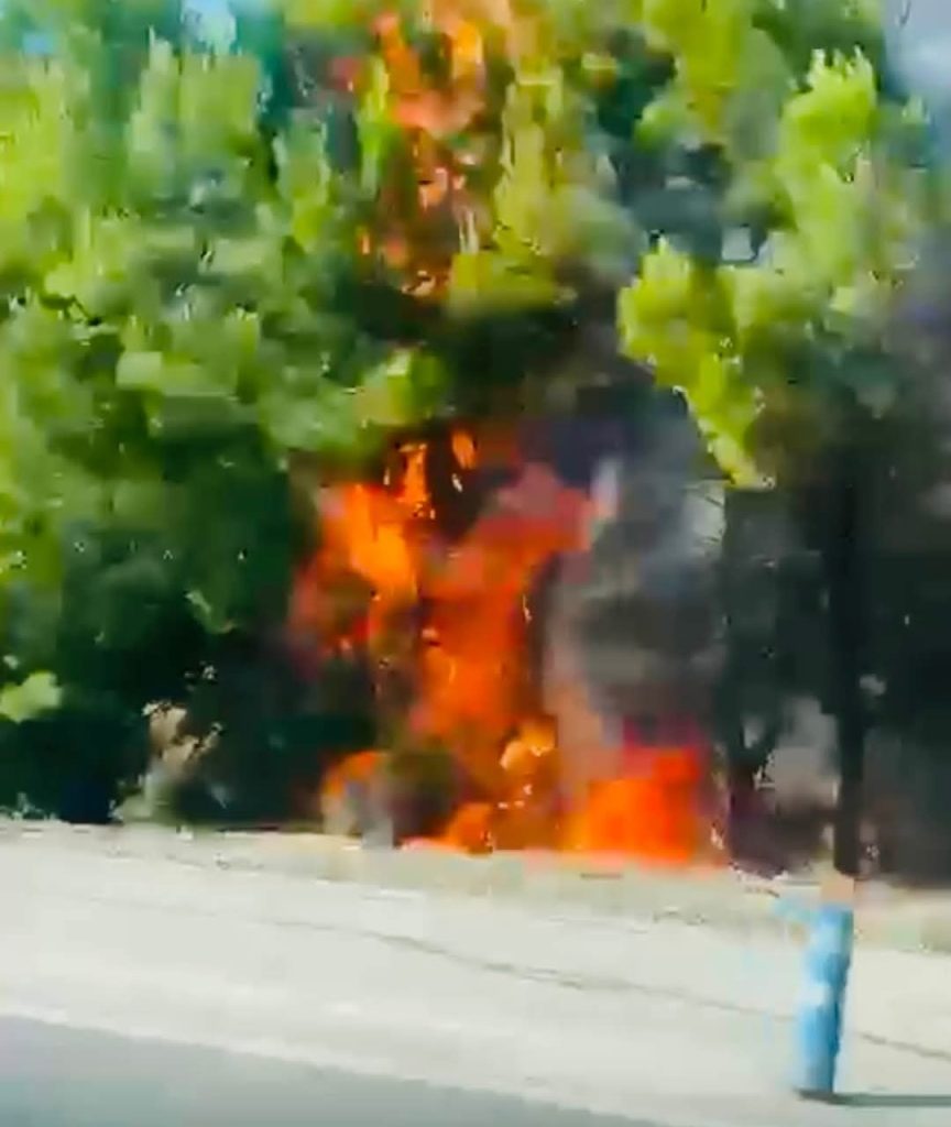 Incendio Finestrat Golf Bahía 