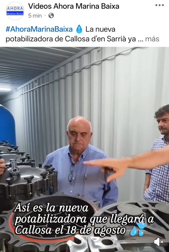 La nueva potabilizadora de Callosa d’en Sarrià ya está lista para garantizar agua de máxima calidad a partir del 18 de agosto 3