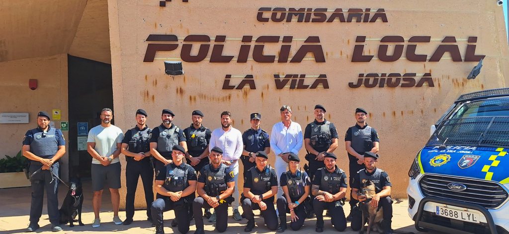 Villajoyosa crea la Unidad de Respuesta Operativa de Seguridad (UROS) de la Policía Local