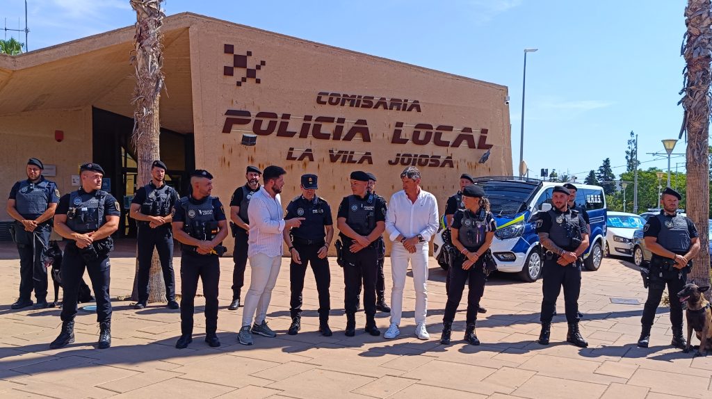 Villajoyosa crea la Unidad de Respuesta Operativa de Seguridad (UROS) de la Policía Local