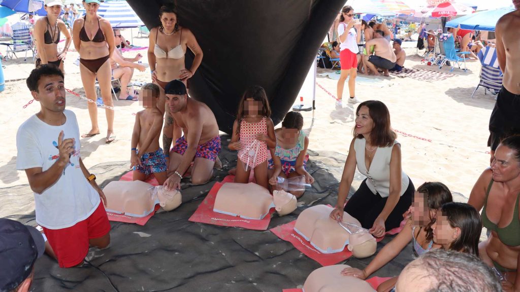 Campaña de prevención de ahogamientos en Benidorm