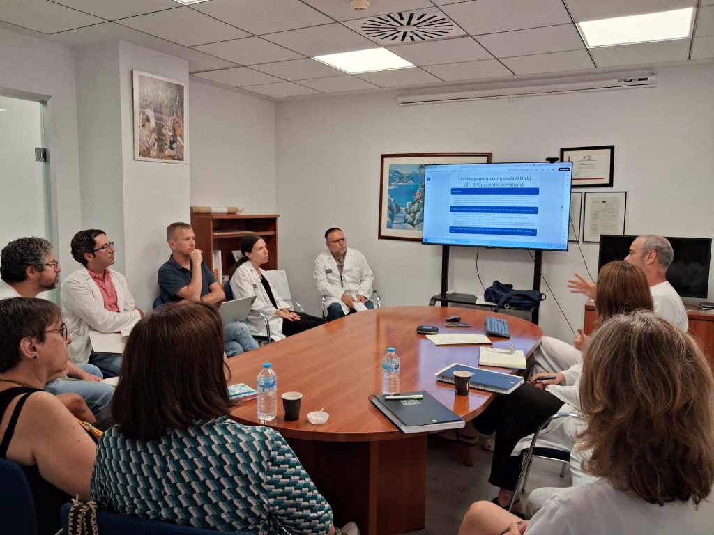 El Departamento de Salud Marina Baixa impulsa un proyecto piloto para identificar de forma precoz a pacientes con asma grave no controlada