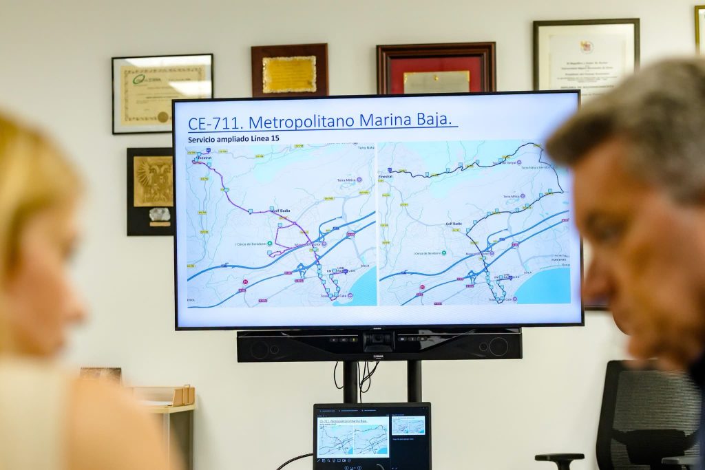 La Generalitat refuerza el autobús en Finestrat desde septiembre