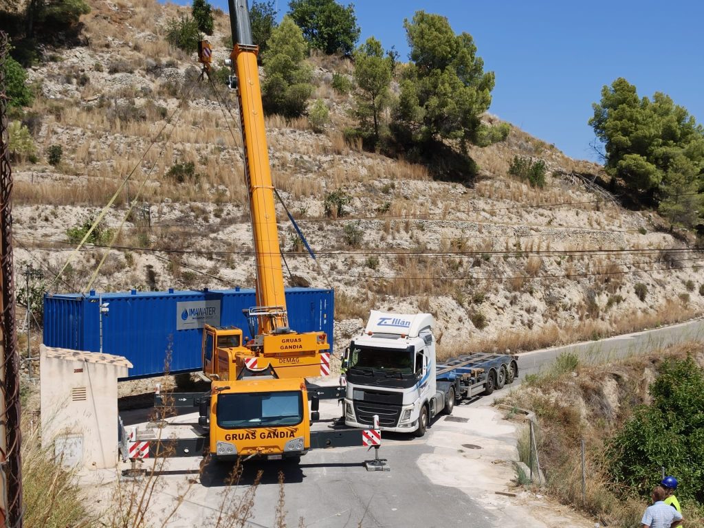 La nueva potabilizadora ya está en Callosa