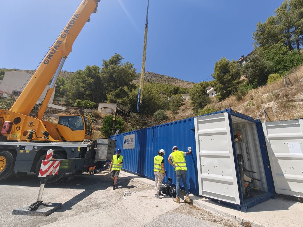 La nueva potabilizadora ya está en Callosa