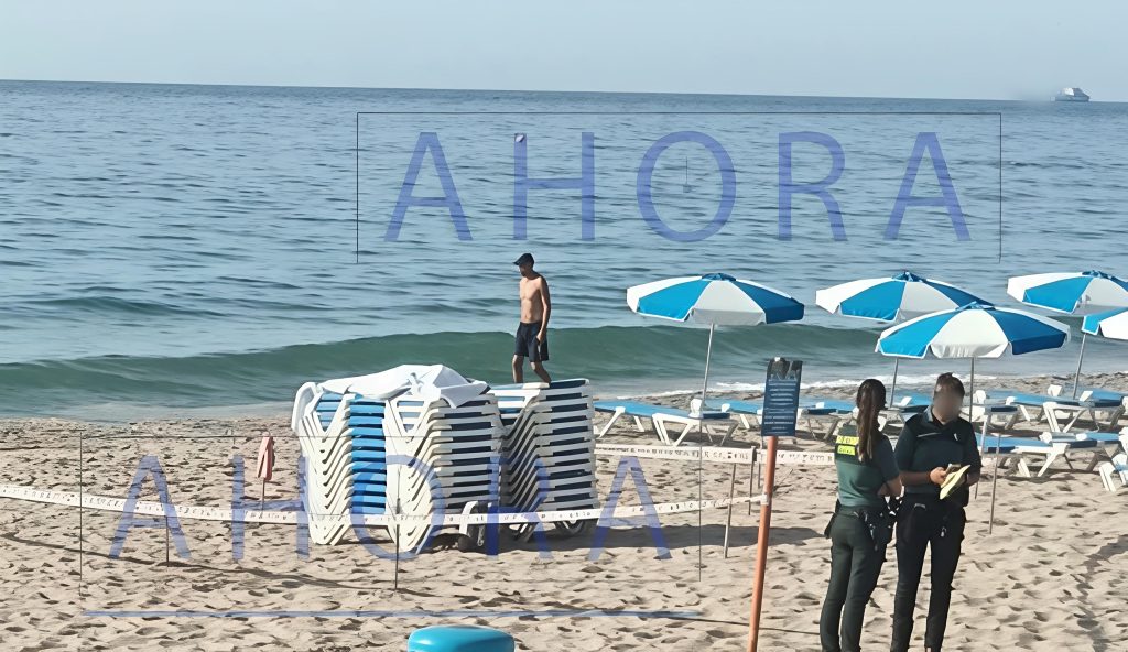 Muerto Playa de Villajoyosa 