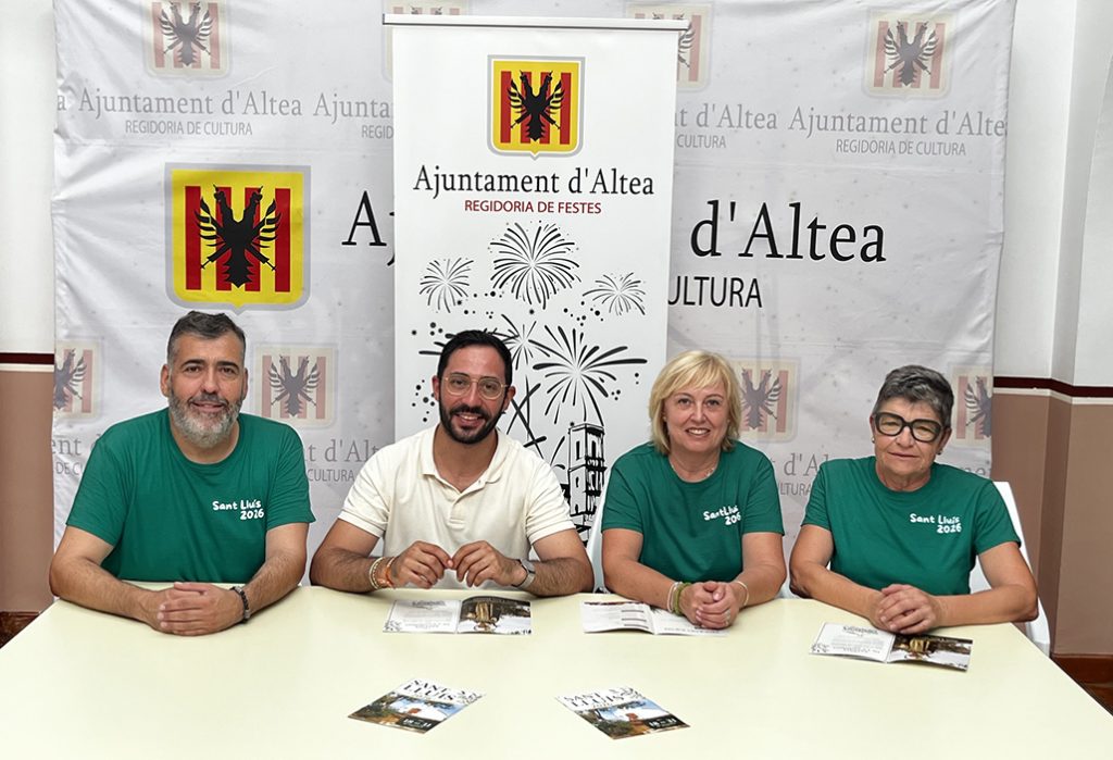 Altea celebra el 500 aniversario del nacimiento de Sant Lluís y los 80 años de su Ermita. Consulta la programación completa de actos del 23 al 31 de agosto