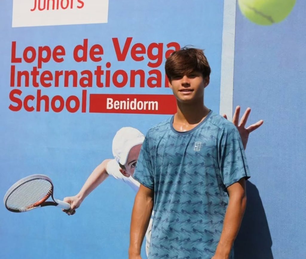 Benidorm reúne a 128 jóvenes tenistas en el ITF Lope de Vega International School