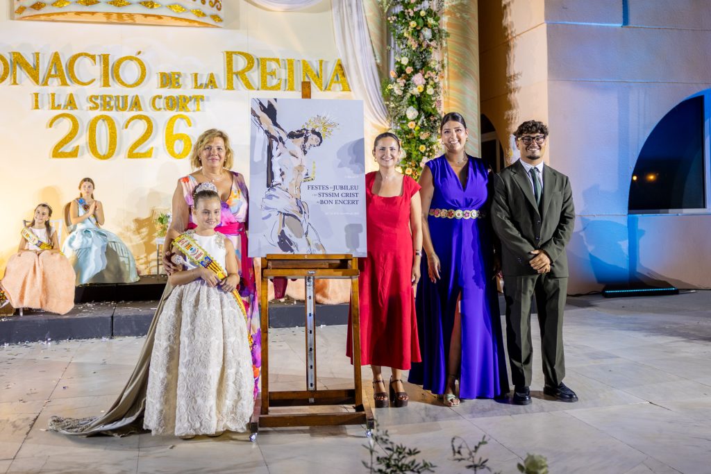 Sofía Giménez Such coronada Reina Infantil Fiestas 2026 l'Alfàs del Pi