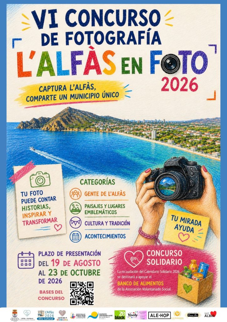 VI Concurso de Fotografía ‘L’Alfàs en Foto’: plazo abierto hasta el 23 de octubre