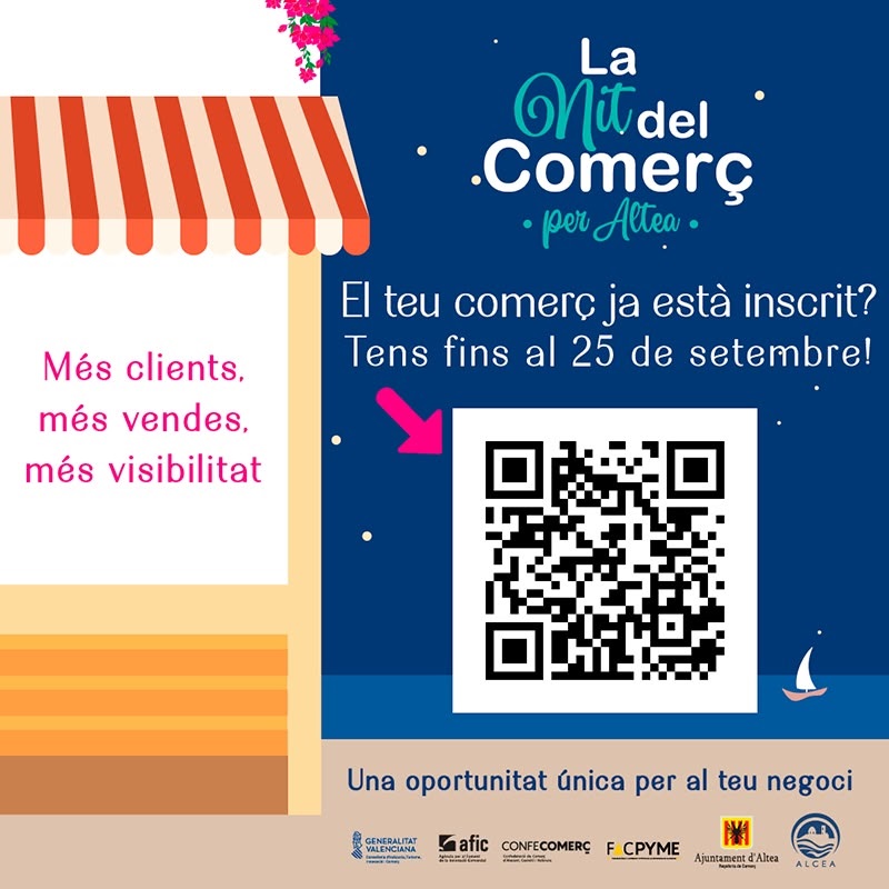 'La Nit del Comerç' de Altea roza los 50 inscritos y busca llenar sus calles