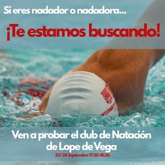 Lope de Vega International School abre sus puertas a nuevos nadadores y nadadoras para su equipo de competición 1