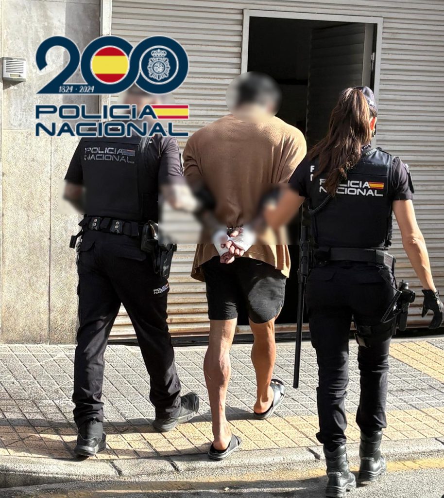 La Policía Nacional detiene en Benidorm al presunto autor del homicidio de su pareja y a dos cómplices por encubrimiento