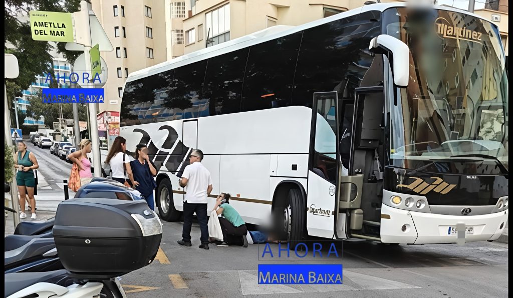 Muere turista atropellado autobús 