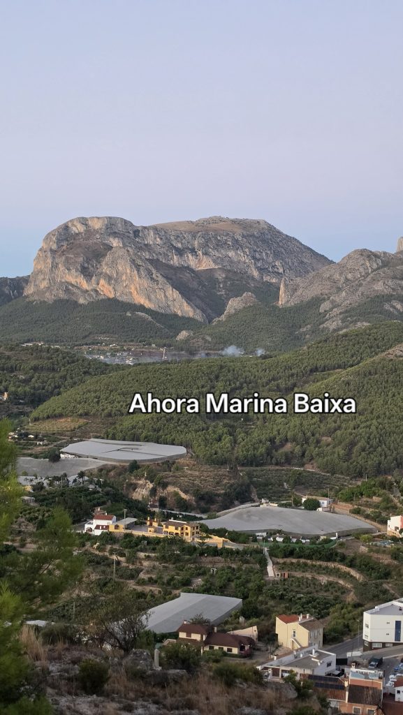 Nuevo incendio forestal en Polop de la Marina, el tercero en menos de una semana 4