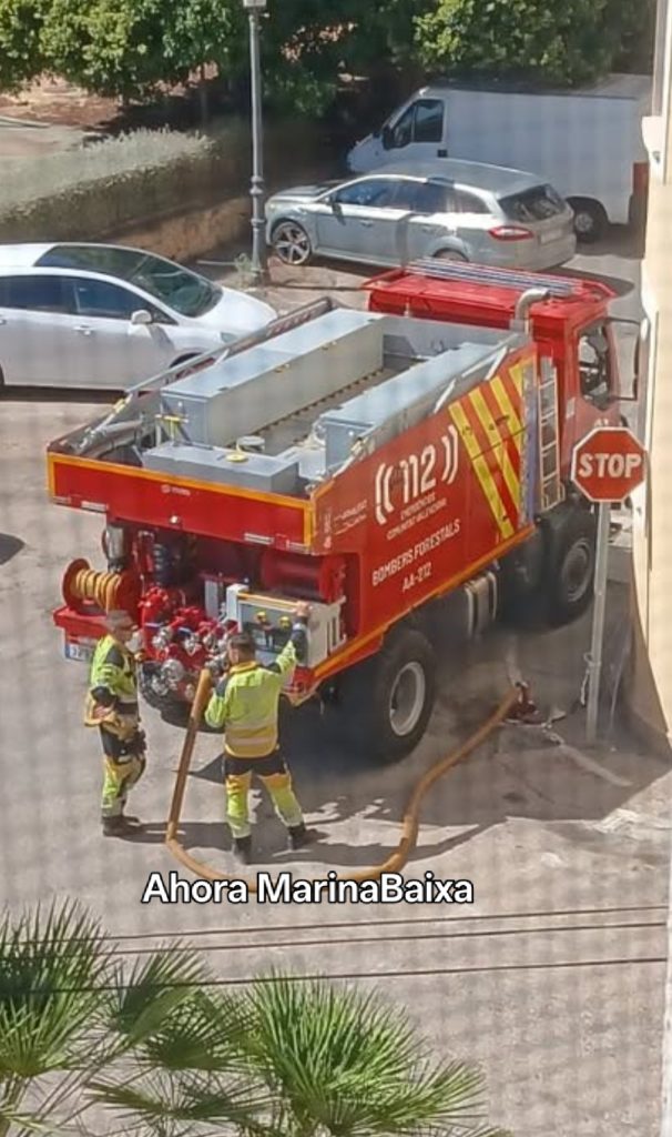 Nuevo incendio forestal en Polop de la Marina, el tercero en menos de una semana 5