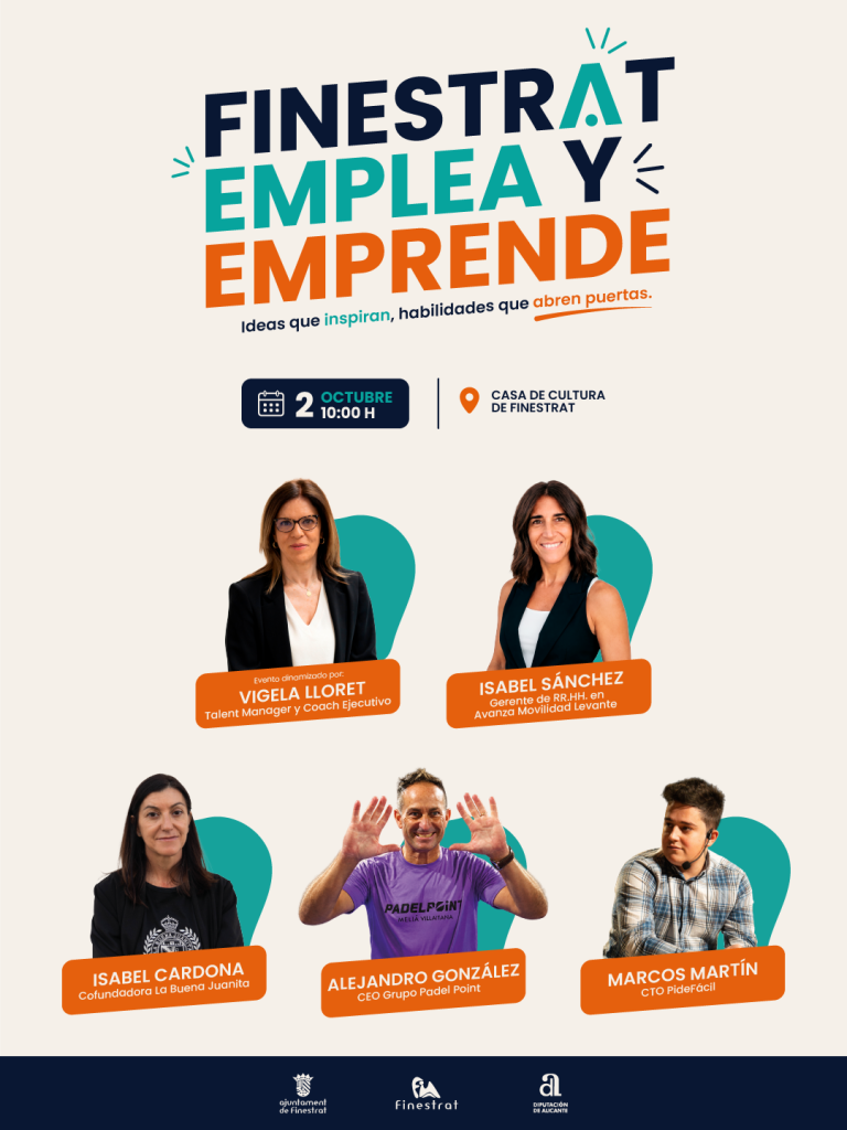 Finestrat celebra la II edición de ‘Finestrat Emplea y Emprende’ para impulsar el talento y el desarrollo empresarial local