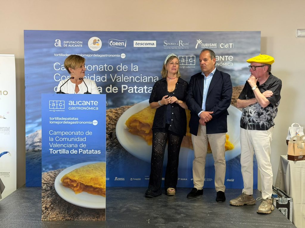 Marián Cano inaugura en Alicante el primer Campeonato de la Comunitat Valenciana de Tortilla de Patatas