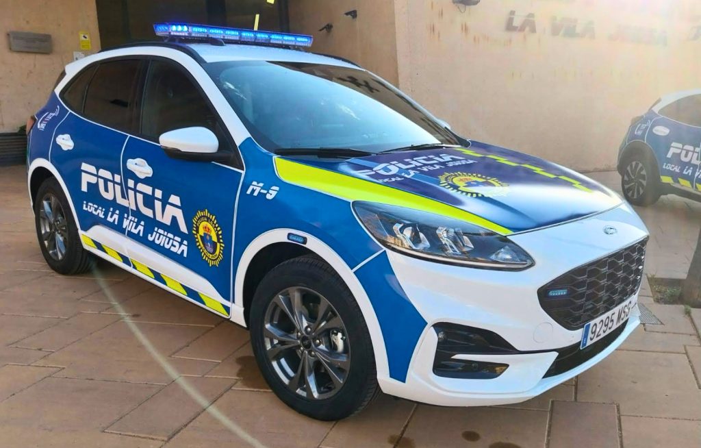 La Policía Local de Villajoyosa colabora con la Guardia Civil y agentes de El Campello en la detención de un ciudadano con orden de búsqueda y captura