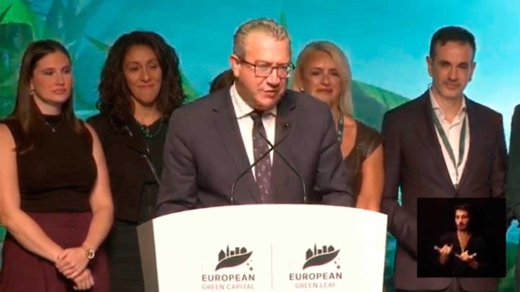 Benidorm gana el premio European Green Leaf 2028 y se convierte en referente de sostenibilidad urbana en Europa