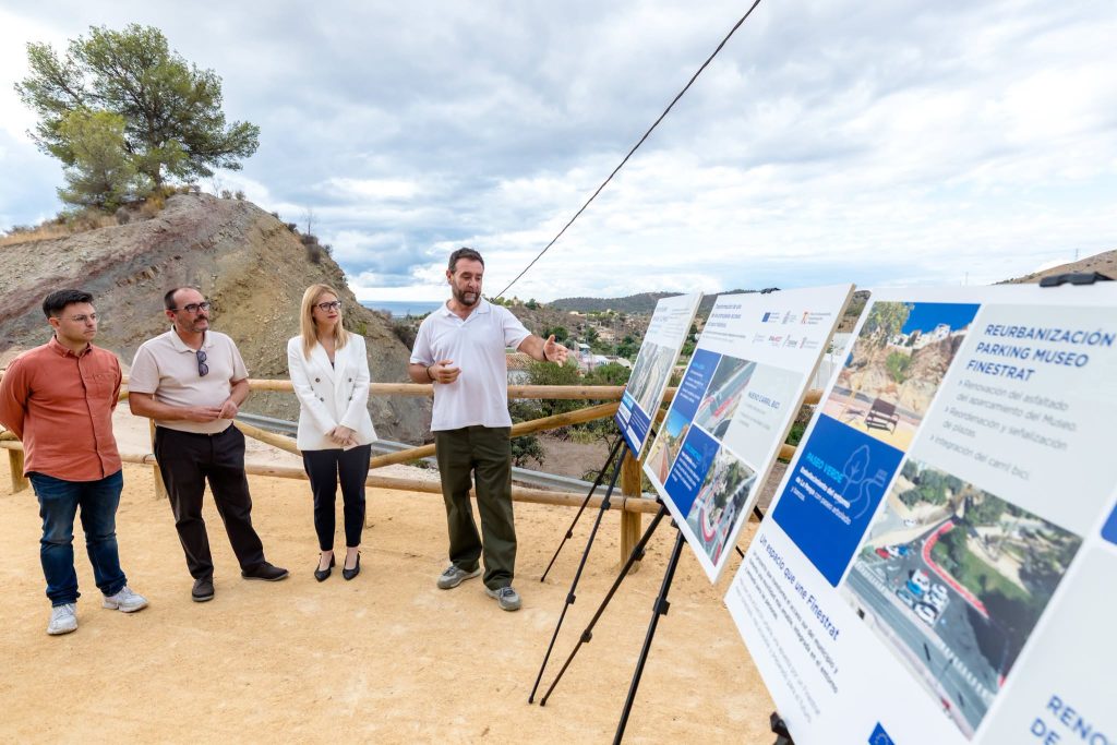 Finestrat estrena el bulevar verde de La Penya con una inversión de 1,75 millones de euros