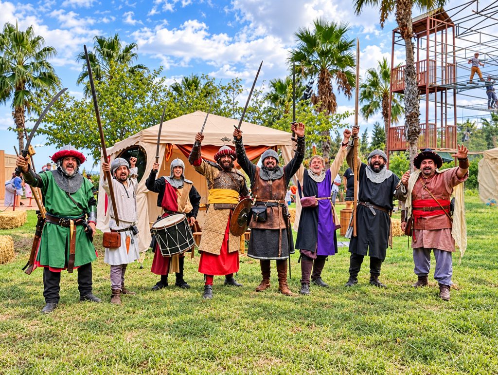 Terra Natura Benidorm recrea la época de Jaume I para el 9 d’Octubre