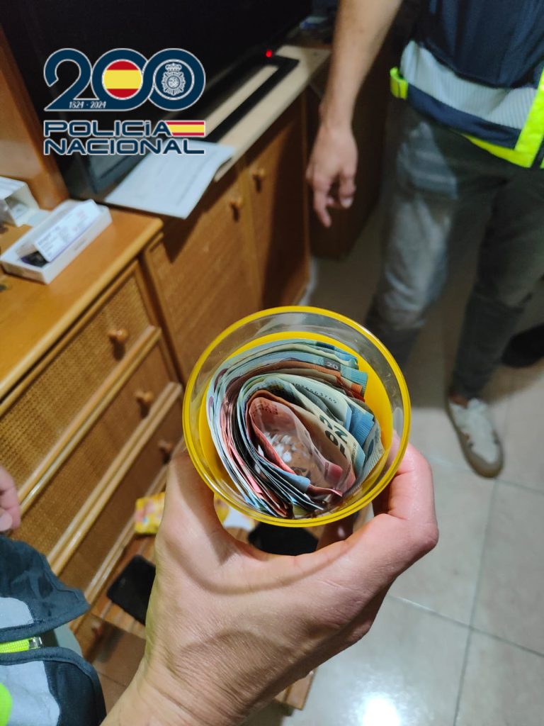 La Policía Nacional desarticula un entramado criminal dedicado al tráfico de drogas en Benidorm con 11 detenidos