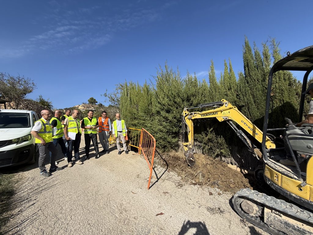 La Diputación de Alicante financia el 65% de las obras del Camí del Campisano de La Nucía
