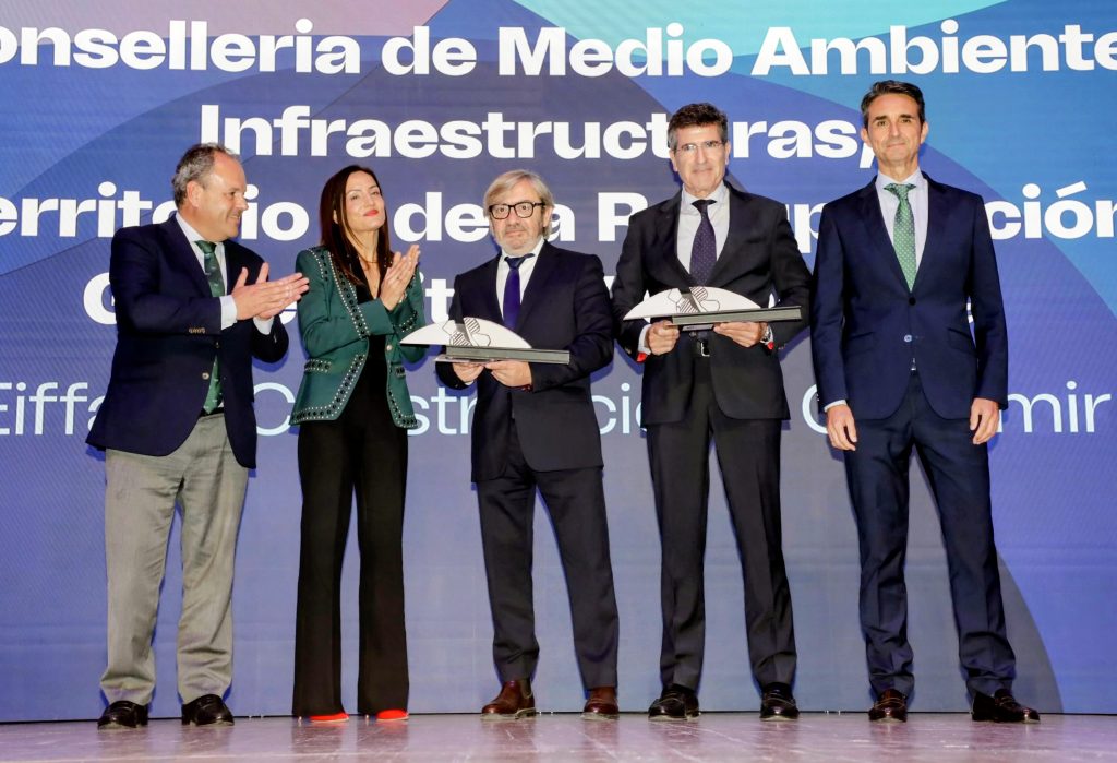 Los nuevos viaductos de la Línea 9 del TRAM se coronan como la Mejor Obra de la Provincia en los XVIII Premios FOPA