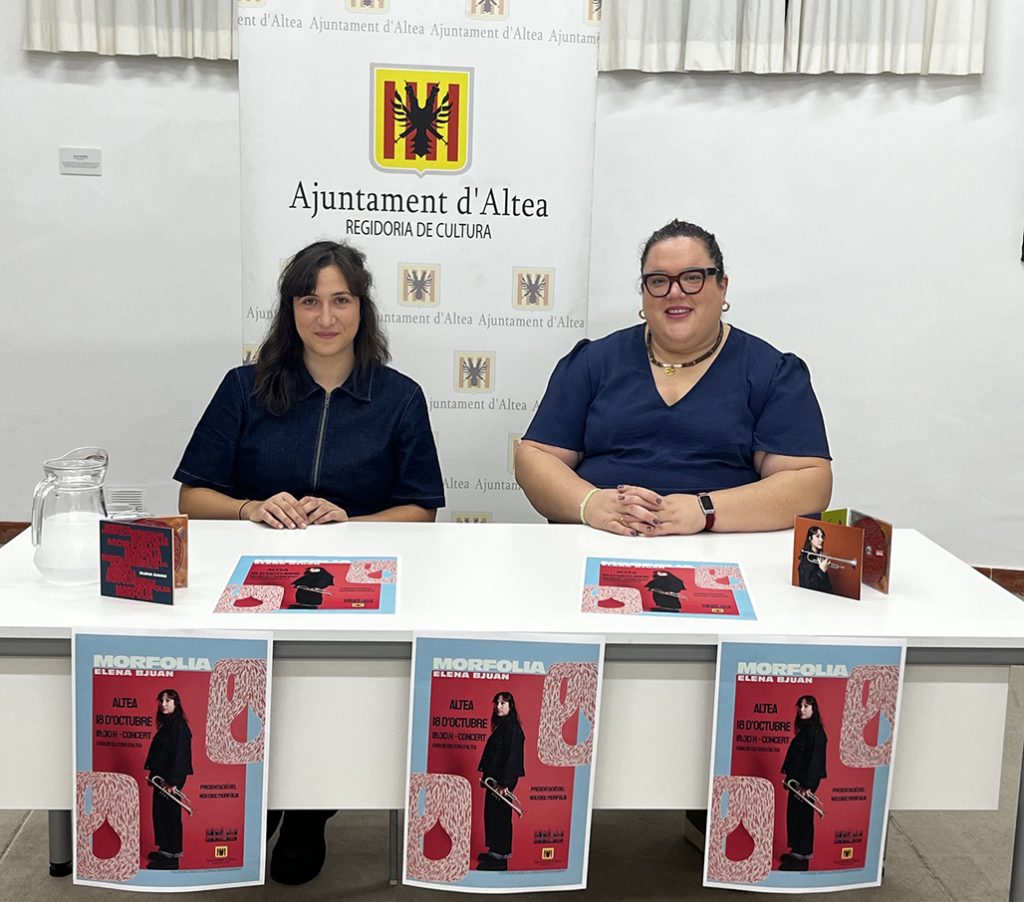 Elena Bañuls Juan presenta ‘Morfolia’, su primer disco en solitario, en Altea