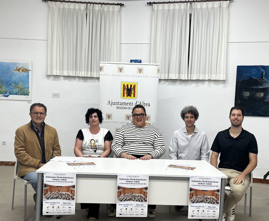 Altea reúne a jóvenes músicos de España y Alemania en un concierto gratuito en Palau Altea