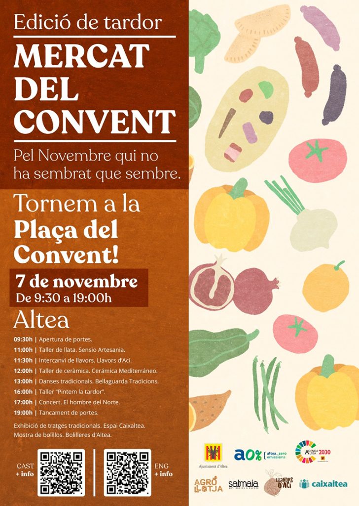 El Mercat del Convent de Altea vuelve a su ubicación tradicional | 7 de noviembre