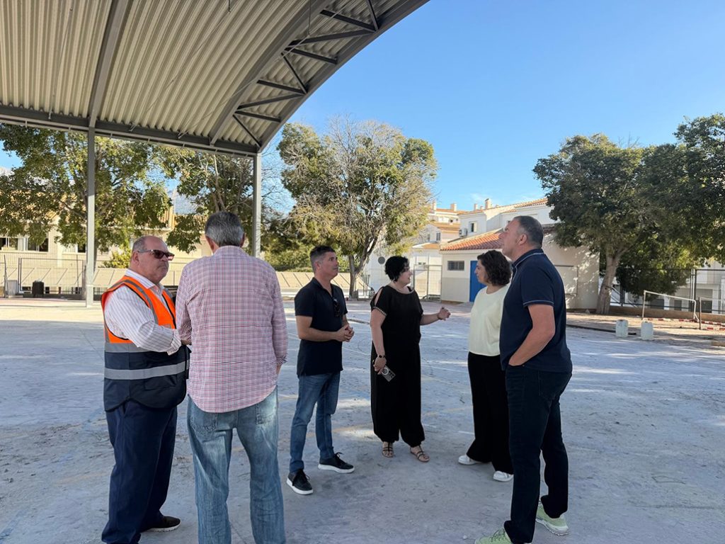 Altea culmina les actuacions del Pla Edificant amb la coberta parcial de la pista esportiva del CEIP Les Rotes